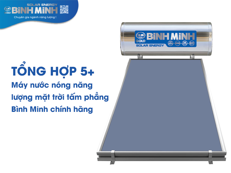 Máy Nước Nóng Năng Lượng Mặt Trời Tấm Phẳng Bình Minh