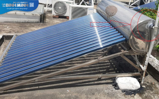 Sửa chữa máy nước nóng năng lượng mặt trời